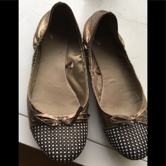 Ladies shoes flats sparkles 8.5 - Picture 2 of 4